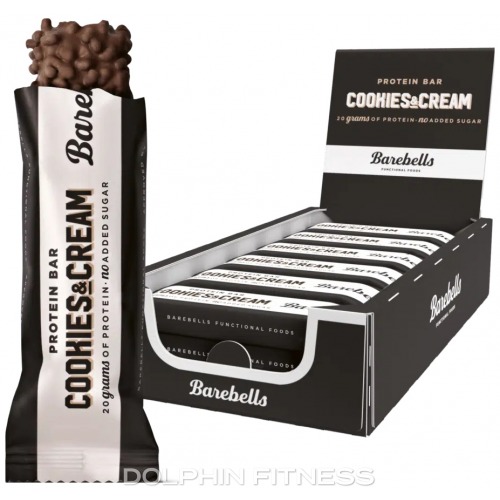 Barebells Cookies & Cream Protein Bar 12 Bars