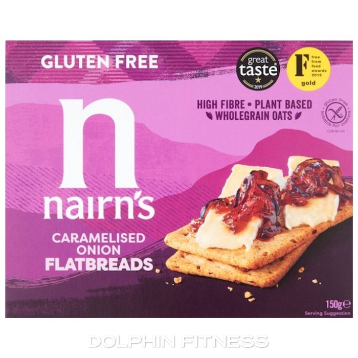 Nairns Caramelised Onion Flatbreads 1 x 150g
