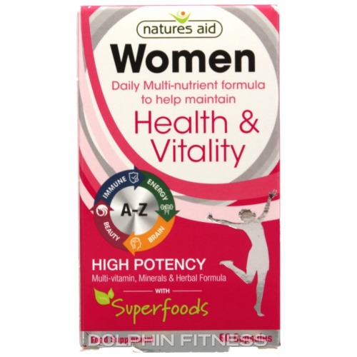 Natures Aid Women Health & Vitality (60 Capsules)