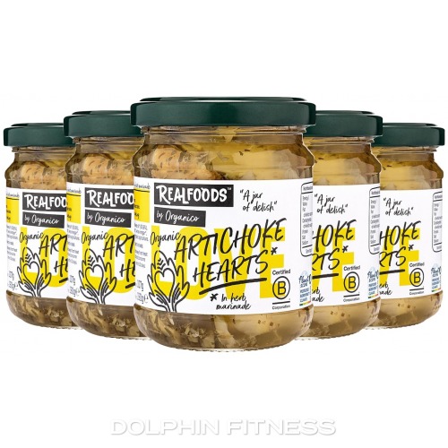 Organico Artichoke Hearts in Herb Marinade 5 x 190g