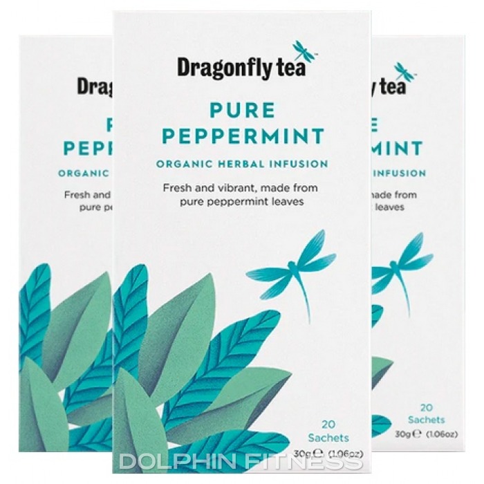 Dragonfly Tea Organic Pure Peppermint 4 x 20 Teabags