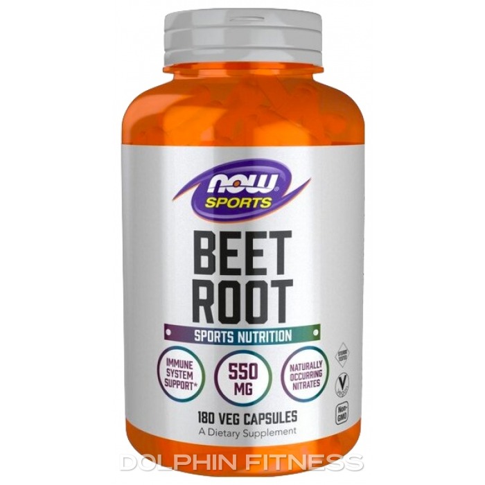 NOW Sports Beet Root Capsules 180 Veg Capsules