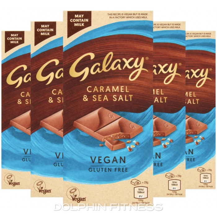 Galaxy Vegan Caramel & Sea Salt 10 x 100g