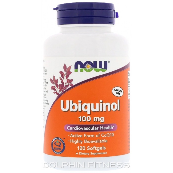 NOW Ubiquinol 100 mg 120 Softgels