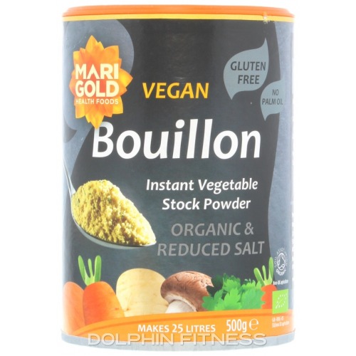 Marigold Less Salt Swiss Vegetable Vegan Bouillon Powder (1 x 500g)