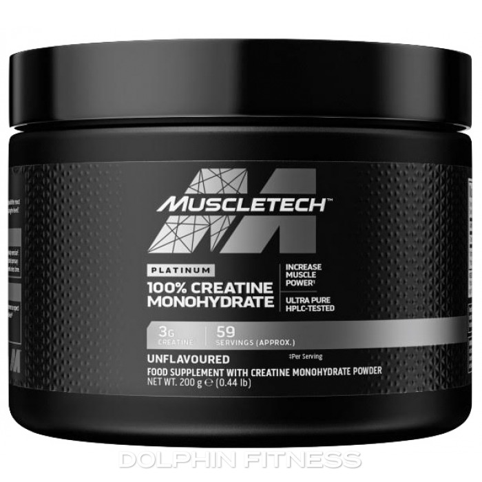 MuscleTech Platinum 100 Creatine Monohydrate 200g