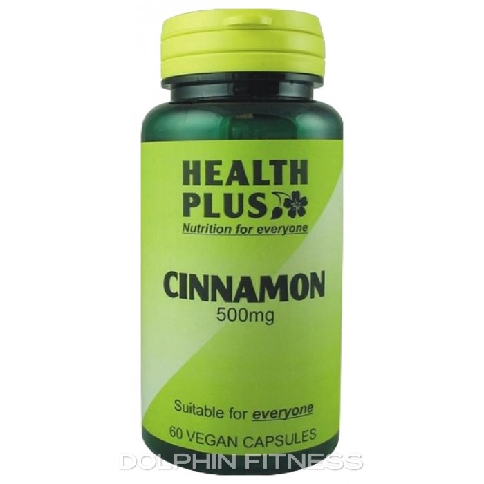 Health Plus Cinnamon 500 mg 60 Vegan Capsules