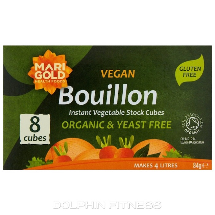 Marigold Yeast Free Vegan Bouillon Cubes 1 x 8 Cubes