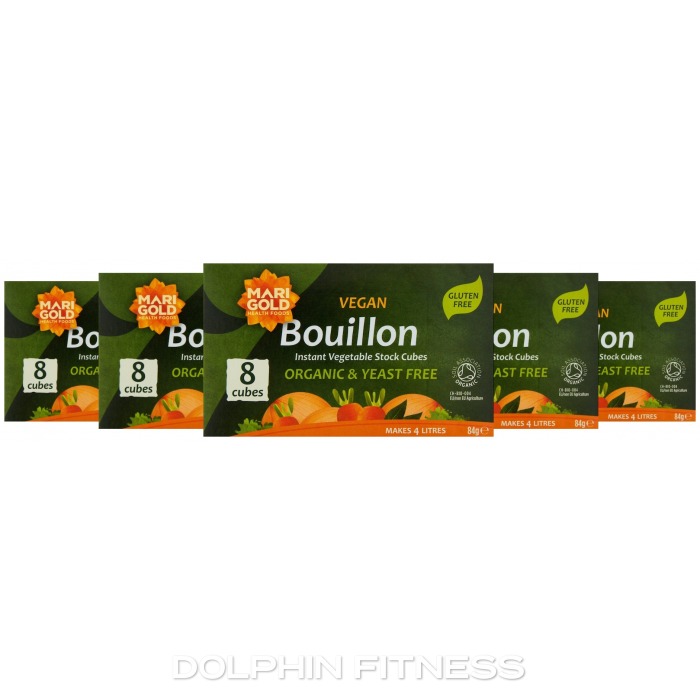 Marigold Yeast Free Vegan Bouillon Cubes 12 x 8 Cubes