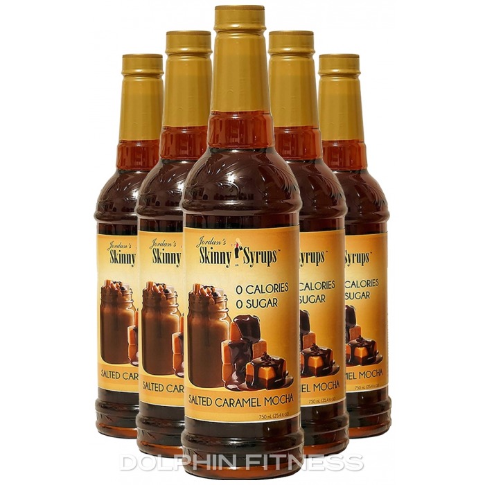 Jordan's Skinny Syrups Salted Caramel Mocha 6 x 750 ml