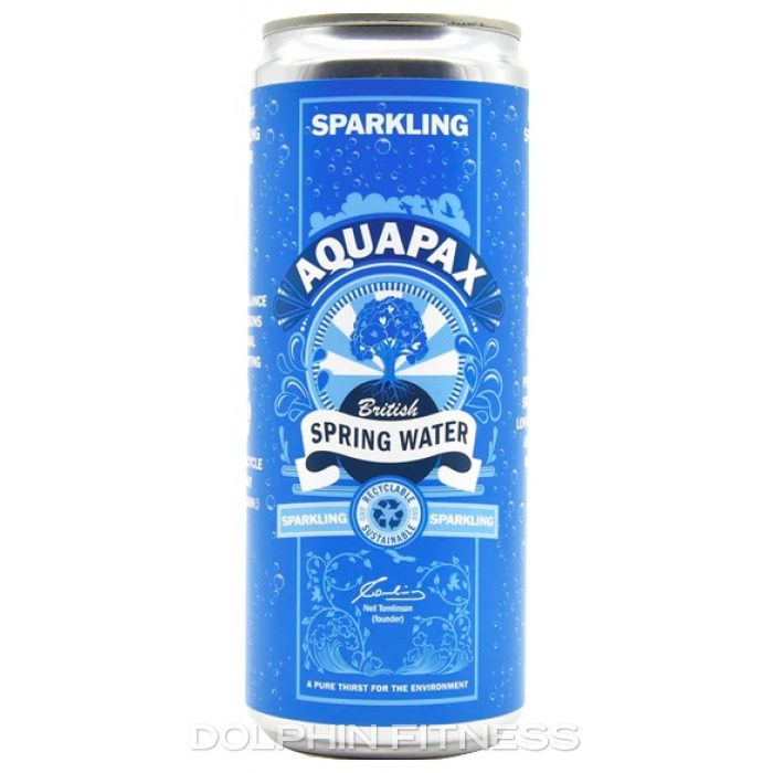 Aquapax Sparkling British Spring Water 1 x 330 ml