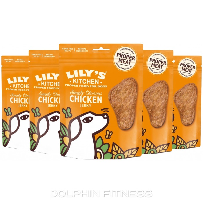 Lily's Kitchen Chicken Jerky 8 x 70g