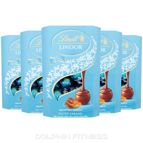 Lindt Lindor Salted Caramel Chocolate Truffles 8 X 200g 5143