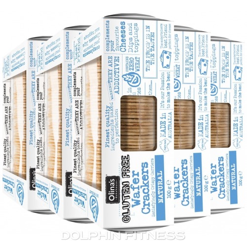Olina's Bakehouse Gluten Free Wafer Crackers 12 x 100g