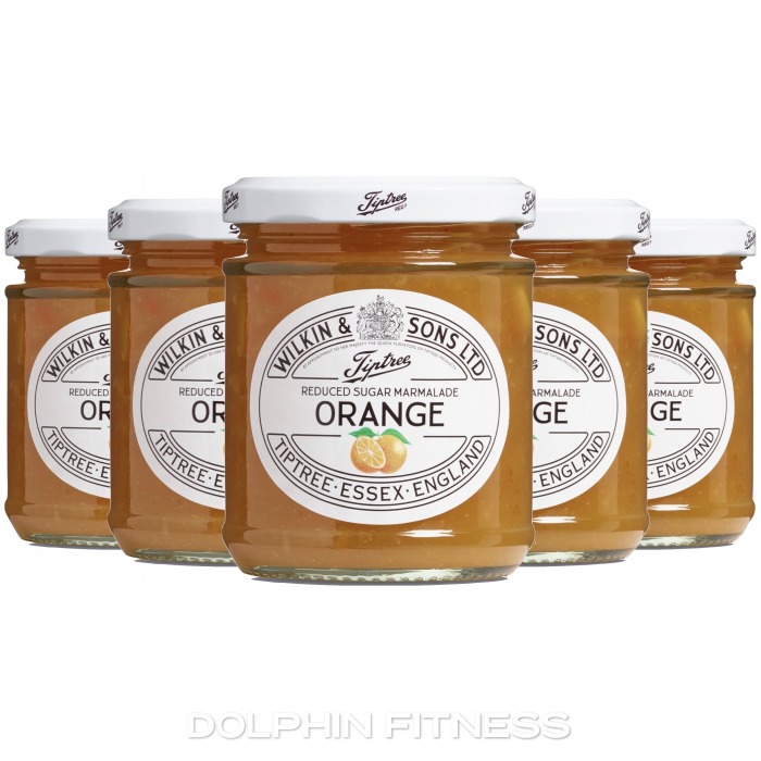 Jar Of Wilkin And Sons Limited Tiptree 'Old Times' Orange Fine Cut Marmalade Stock Photo