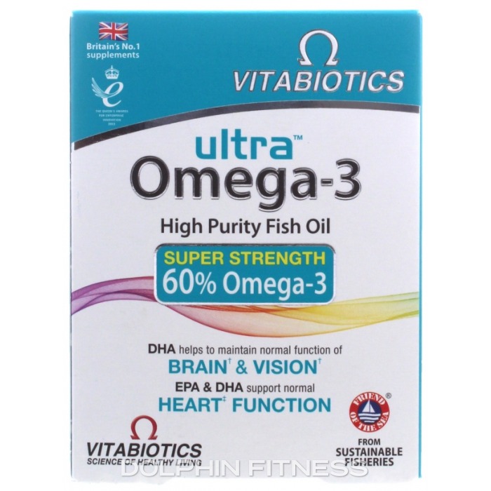 Vitabiotics Ultra Omega3 60 Capsules
