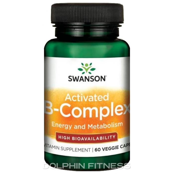 Swanson Activated B-Complex 60 Veggie Capsules