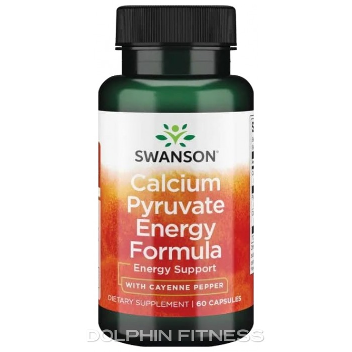 Swanson Calcium Pyruvate Energy Formula 60 Capsules