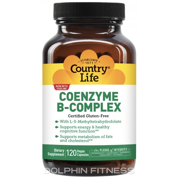 Country Life Coenzyme (120 Vegan Capsules)