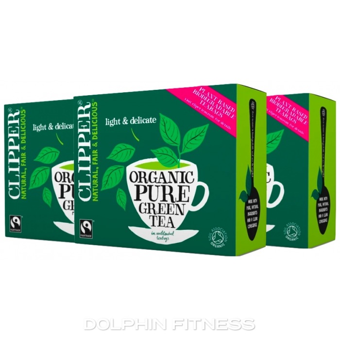 Clipper Organic Green Tea  Crema