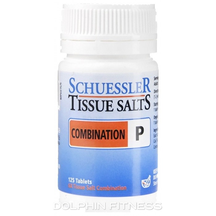 Schuessler Tissue Salts Combination P 125 Tablets