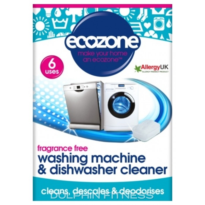 Ecozone Washing Machine & Dishwasher Cleaner 6 Tablets