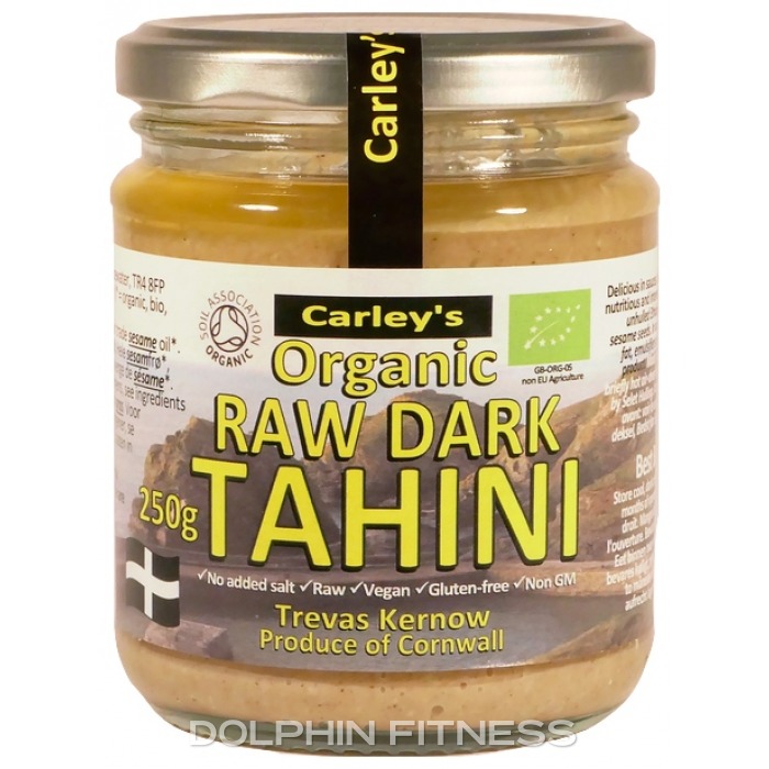 Carley's Organic Raw Dark Tahini 1 x 250g