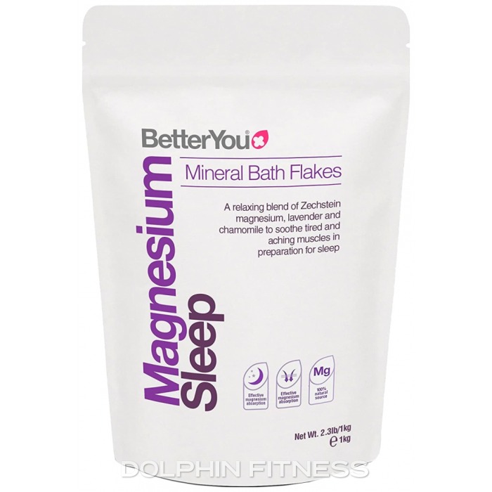 BetterYou Magnesium Sleep Bath Flakes 1 x 1 kg