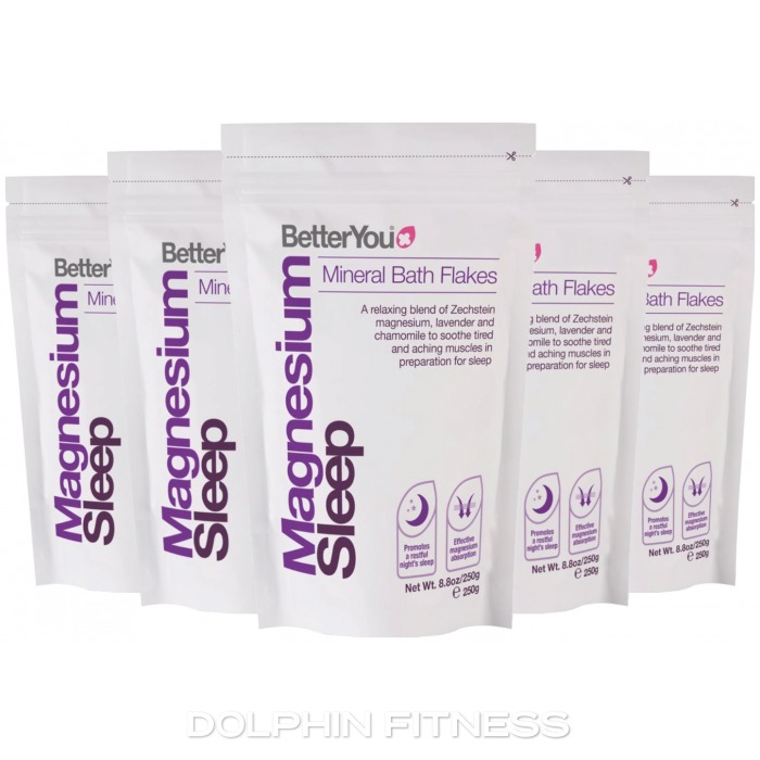 BetterYou Magnesium Sleep Bath Flakes 10 x 250g
