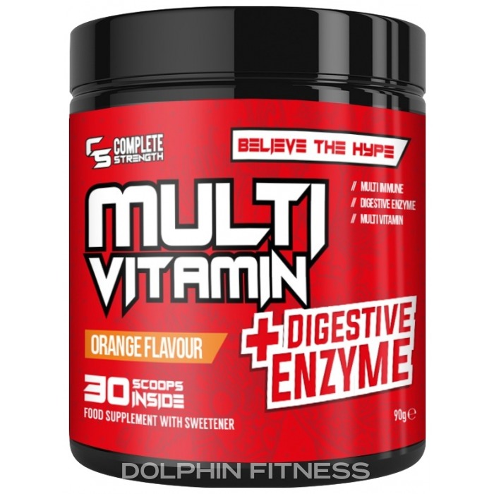 Complete Strength Multi Vitamin + Digestive Enzyme (30 Servings)