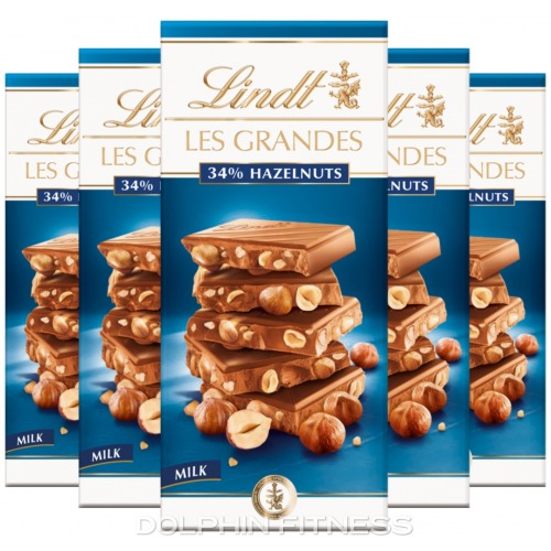 Lindt Les Grandes 34 Hazelnuts Milk Chocolate 13 X 150g 8262