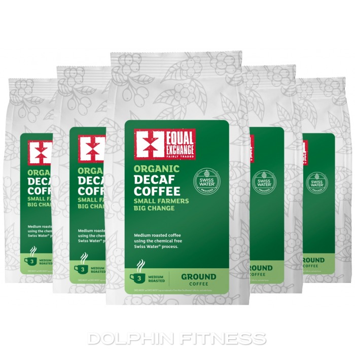 Equal Exchange Organic Decaf Ground Coffee 8 x 200g