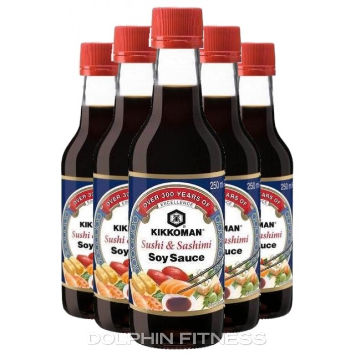 Kikkoman Sushi & Sashimi Soy Sauce 6 x 250 ml