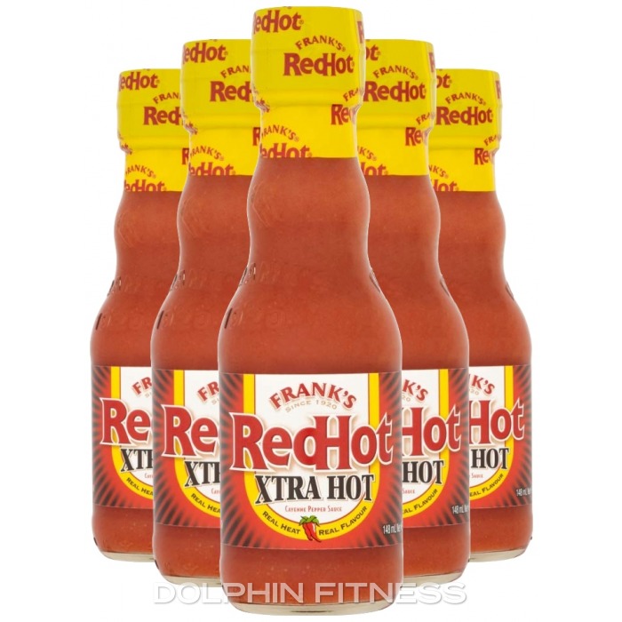 Frank's Xtra Hot Cayenne Pepper Sauce 6 x 148 ml