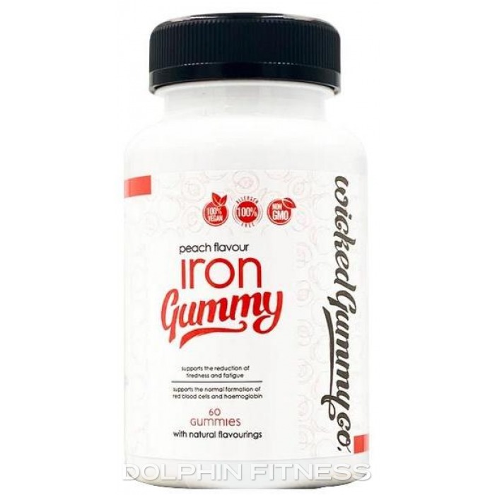 Wicked Gummy Iron Gummy 60 Vegan Gummies