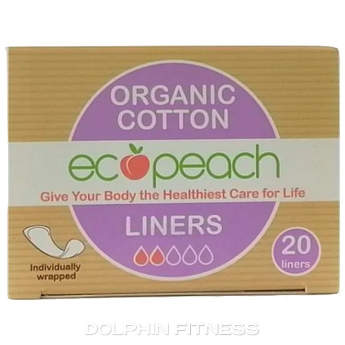 Ecopeach Organic Cotton Panty Liners 20 Liners