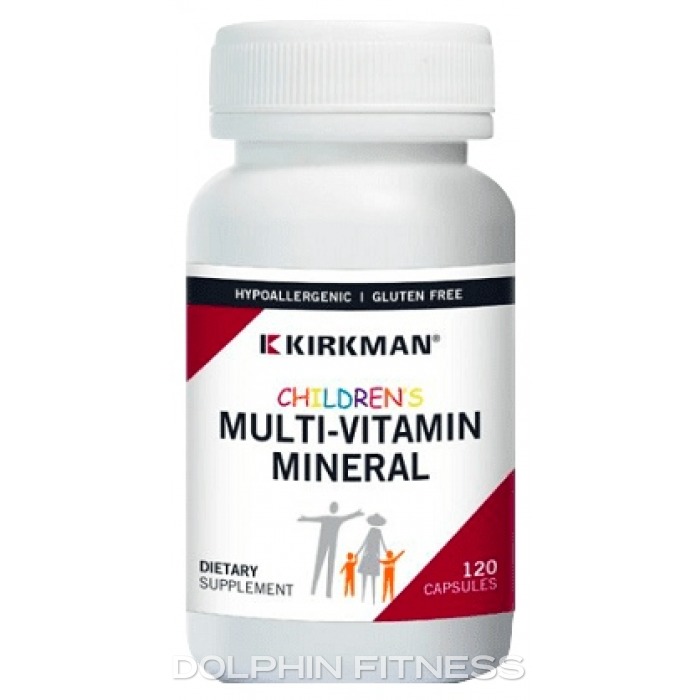 Kirkman Children's MultiVitamin & Mineral 120 Capsules