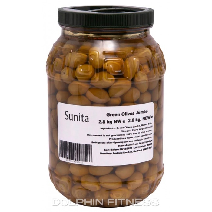Sunita Jumbo Green Olives 2 kg