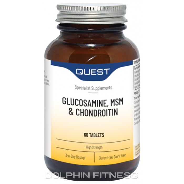 Quest Glucosamine MSM & Chondroitin (60 Tablets)