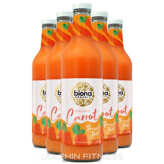 Biona Organic Carrot Pressed Juice 6 x 750 ml