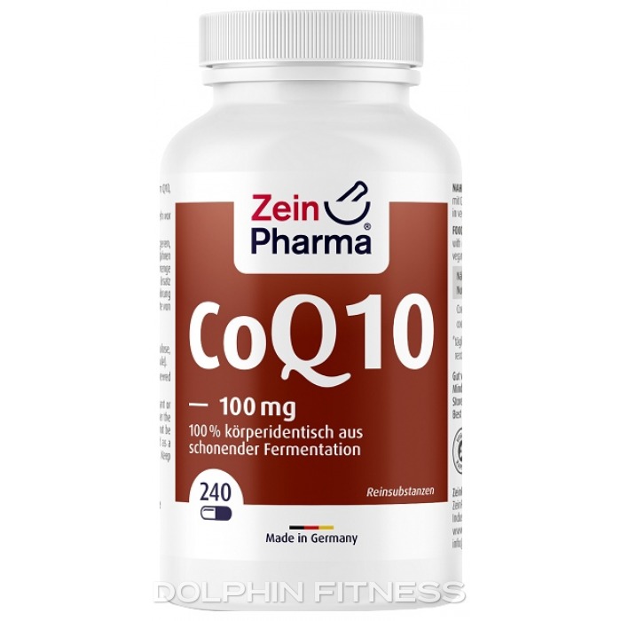 Zein Pharma Coenzyme Q10 100mg 240 Capsules
