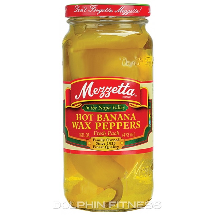 Mezzetta Hot Banana Wax Peppers 1 x 473 ml