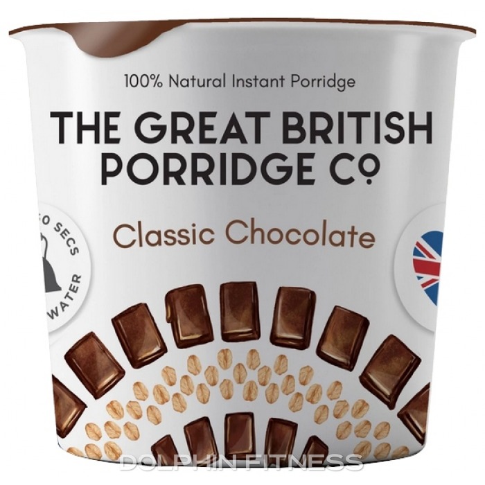 The Great British Porridge Co 100 Natural Instant Porridge 1 x 60g