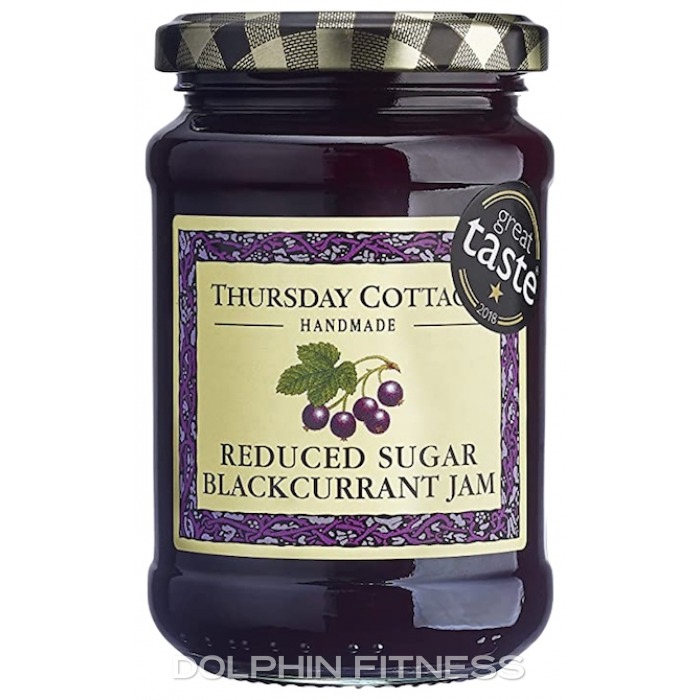 Thursday Cottage Reduced Sugar Blackcurrant Jam 1 x 315g