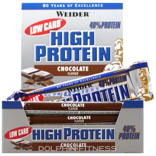 Weider High Protein Bar 24 x 50g Bar