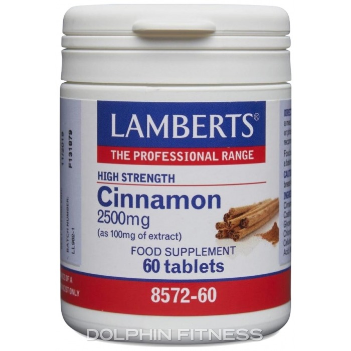 Lamberts Cinnamon 2500 Mg 60 Tablets