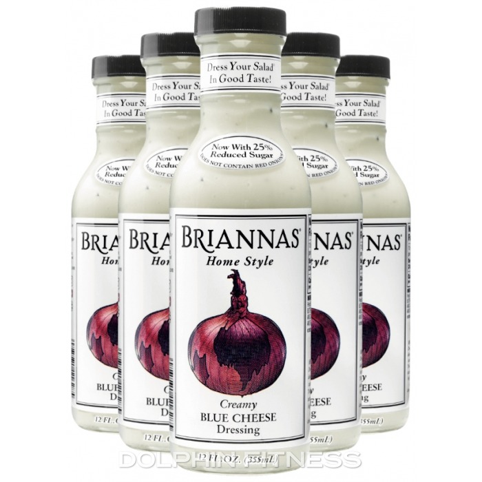 Briannas Creamy Blue Cheese Dressing 6 x 355 ml