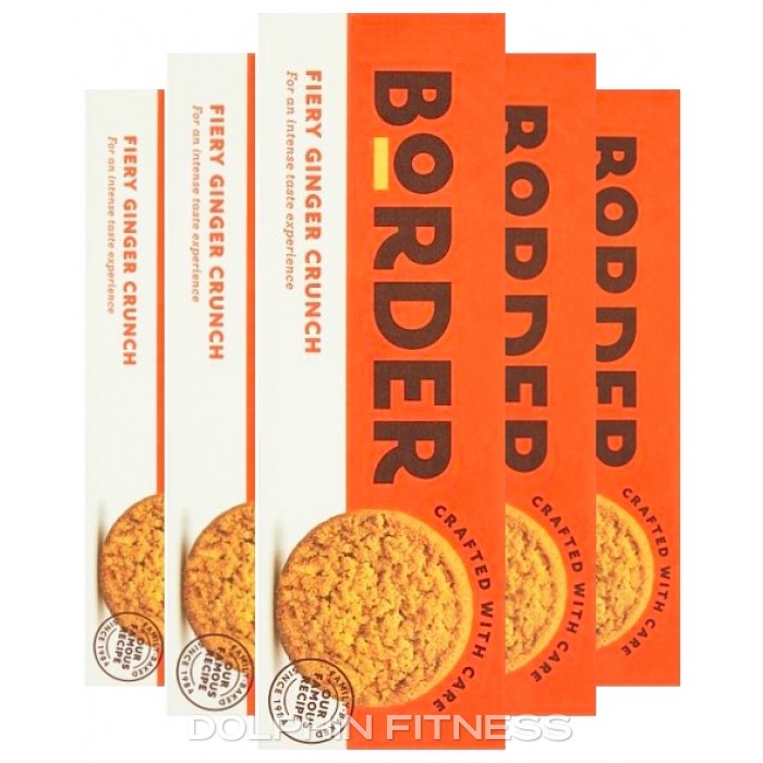 Border Fiery Ginger Crunch 12 x 135g