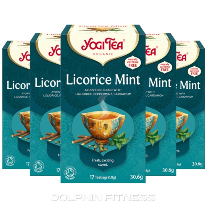 Yogi Tea Licorice Mint 6 x 17 Teabags