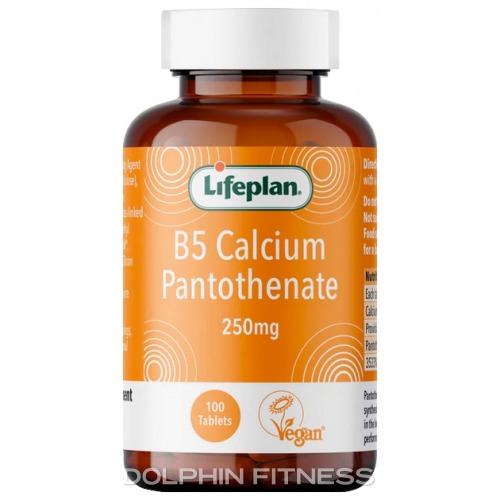 LifePlan B5 Calcium Pantothenate 250 mg 100 Tablets